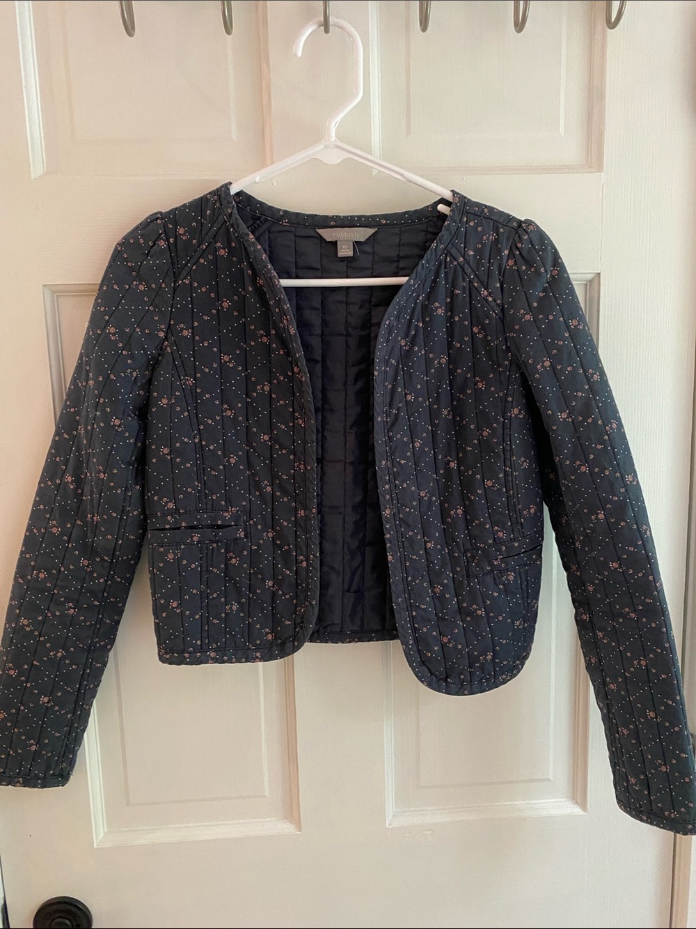 Rubbish Lightweight Floral Puffer Jacket | Size XS